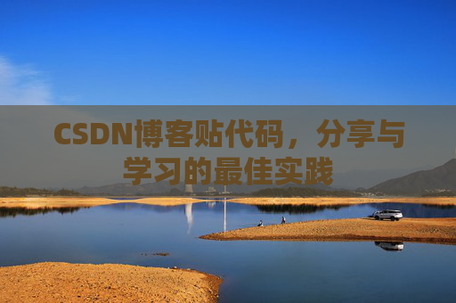 CSDN博客贴代码，分享与学习的最佳实践